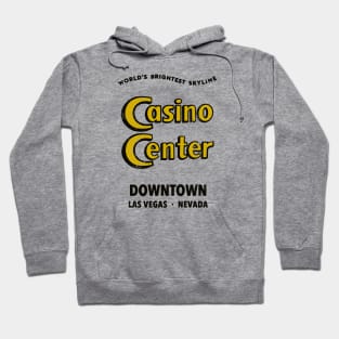 Retro Vintage Casino Center Downtown Las Vegas Hoodie